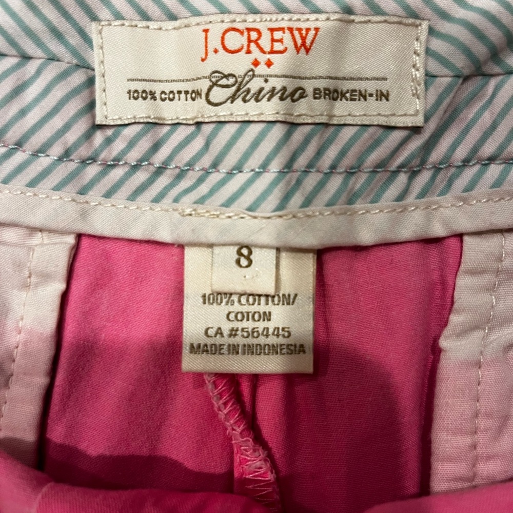 J Crew Cotton Chino Shorts Women’s 8 - Picture 2 of 6